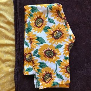American Apparel Sunflower Leggings